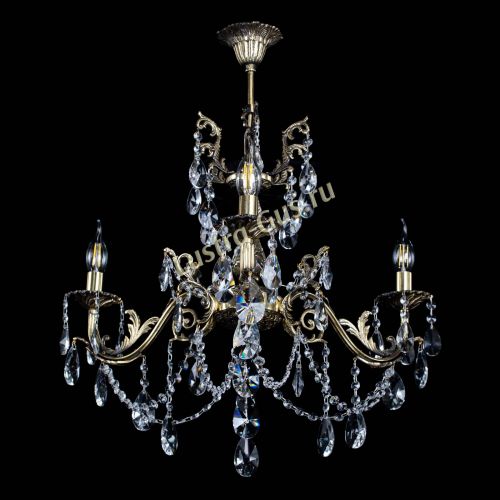 Люстра бронзовая Кассандра №3 лучик в Ижевске Гусь Хрустальный