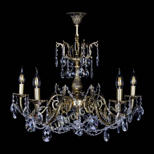 Бронзовая люстра Кассандра №5 баден в Ижевске Гусь Хрустальный