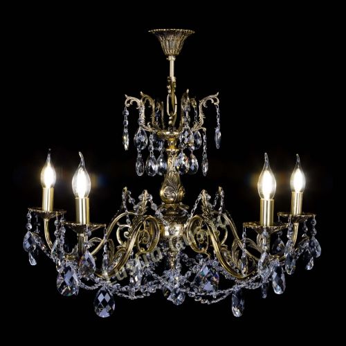 Бронзовая люстра Кассандра №5 баден в Ижевске Гусь Хрустальный
