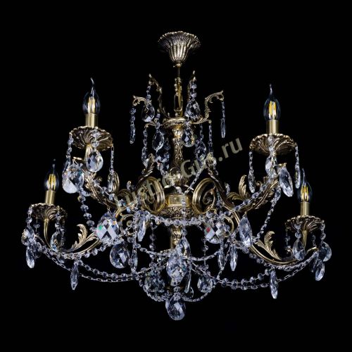 Бронзовая люстра Кассандра №5 баден в Ижевске Гусь Хрустальный