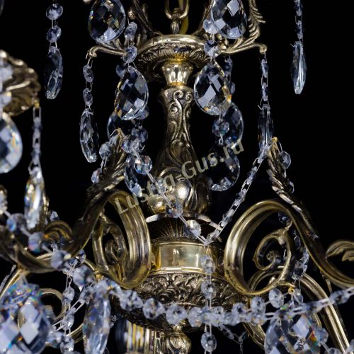 Бронзовая люстра Кассандра №5 баден в Ижевске Гусь Хрустальный
