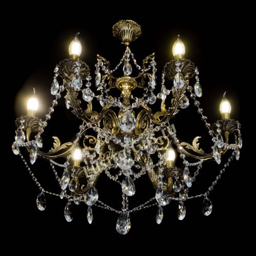 Люстра Кассандра №6/2 журавлик в Ижевске Гусь Хрустальный