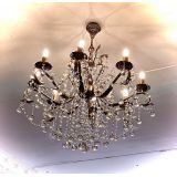 Бронзовая люстра Мелания №8/2 шар в Ижевске