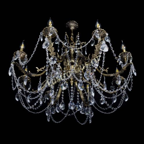 Бронзовая люстра Кассандра №8 баден в Ижевске Гусь Хрустальный