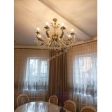 Бронзовая люстра Кассандра №8 шар в Ижевске