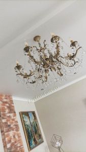 Бронзовая люстра Кассандра №8 шар в Ижевске отзыв и фото покупателя