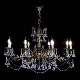 Бронзовая люстра Кассандра №8 удлиненная с конусами в Ижевске Бронзовая люстра Кассандра №8 удлиненная с конусами в Ижевске