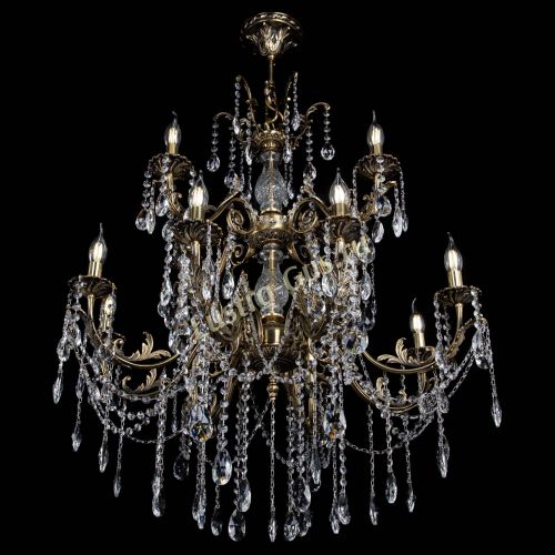 Люстра бронзовая Кассандра Алфея №12 журавлик в Ижевске Гусь Хрустальный