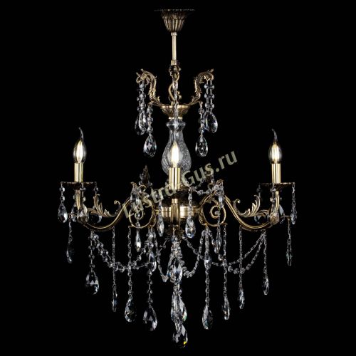 Люстра бронзовая Кассандра Алфея №3/1 журавлик в Ижевске Гусь Хрустальный