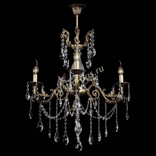 Люстра бронзовая Кассандра Алфея №3/1 журавлик в Ижевске Гусь Хрустальный