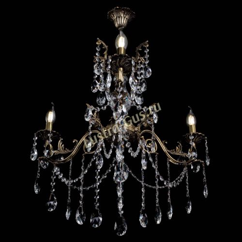 Люстра бронзовая Кассандра Алфея №3/1 журавлик в Ижевске Гусь Хрустальный