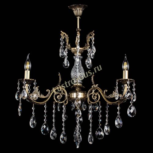 Люстра бронзовая Кассандра Алфея №3/2 баден в Ижевске Гусь Хрустальный