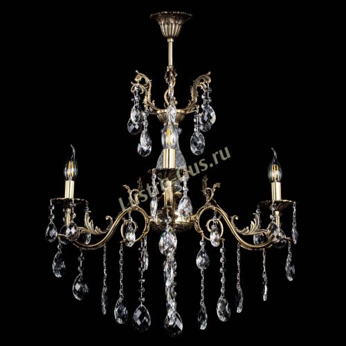 Люстра бронзовая Кассандра Алфея №3/2 баден в Ижевске Гусь Хрустальный
