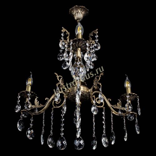 Люстра бронзовая Кассандра Алфея №3/2 баден в Ижевске Гусь Хрустальный