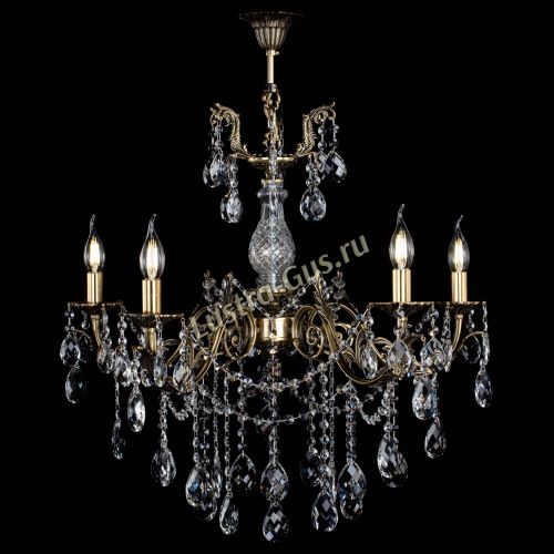 Люстра бронзовая Кассандра Алфея №5/1 баден в Ижевске Гусь Хрустальный