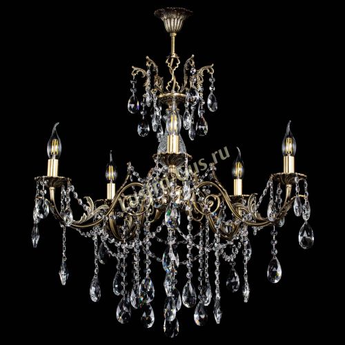 Люстра бронзовая Кассандра Алфея №5/1 журавлик в Ижевске Гусь Хрустальный