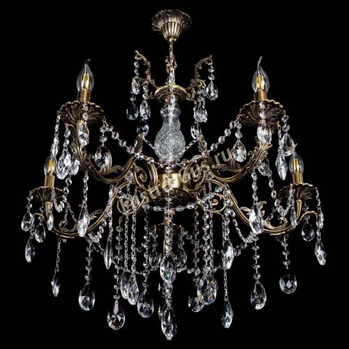 Люстра бронзовая Кассандра Алфея №5/1 журавлик в Ижевске Гусь Хрустальный