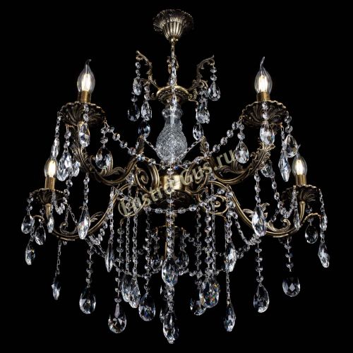 Люстра бронзовая Кассандра Алфея №5/1 журавлик в Ижевске Гусь Хрустальный