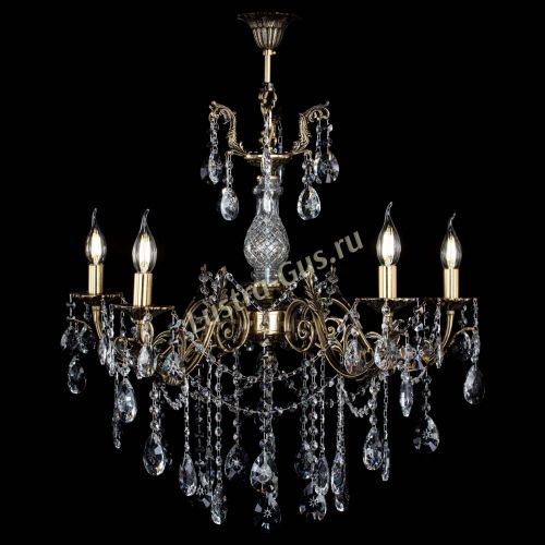 Люстра бронзовая Кассандра Алфея №5/1 звездочка в Ижевске Гусь Хрустальный