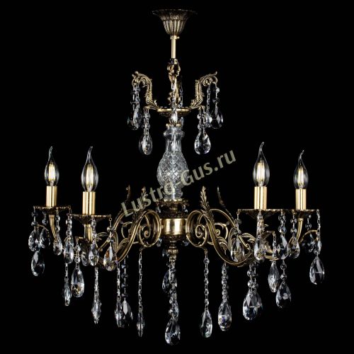 Люстра бронзовая Кассандра Алфея №5/2 журавлик в Ижевске Гусь Хрустальный