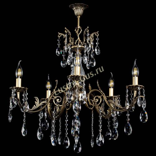 Люстра бронзовая Кассандра Алфея №5/2 журавлик в Ижевске Гусь Хрустальный