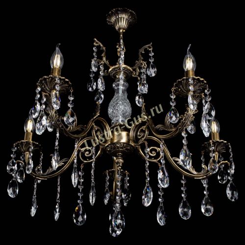 Люстра бронзовая Кассандра Алфея №5/2 журавлик в Ижевске Гусь Хрустальный