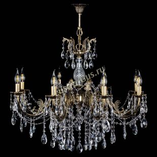  Люстра бронзовая Кассандра Алфея №8/1 журавлик