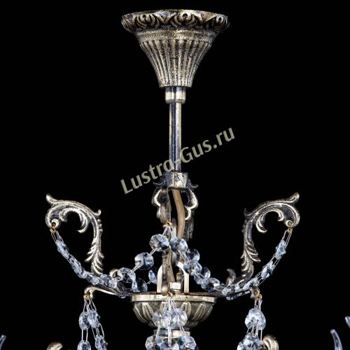 Люстра бронзовая Матильда №4 Лучик в Ижевске Гусь Хрустальный