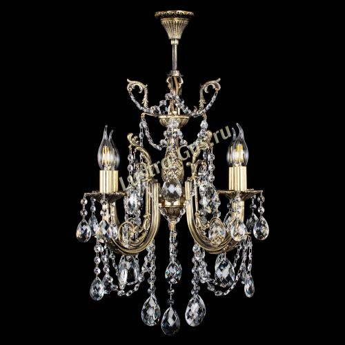 Люстра бронзовая Матильда №4 Баден в Ижевске Гусь Хрустальный
