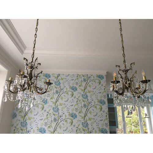 Люстра бронзовая Матильда №4 Баден в Ижевске Гусь Хрустальный