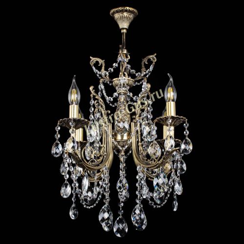 Люстра бронзовая Матильда №4 Баден в Ижевске Гусь Хрустальный