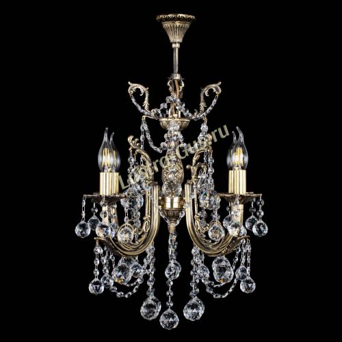 Люстра бронзовая Матильда №4 Шар в Ижевске Гусь Хрустальный