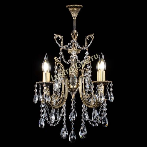 Люстра бронзовая Матильда №4 Журавлик в Ижевске Гусь Хрустальный