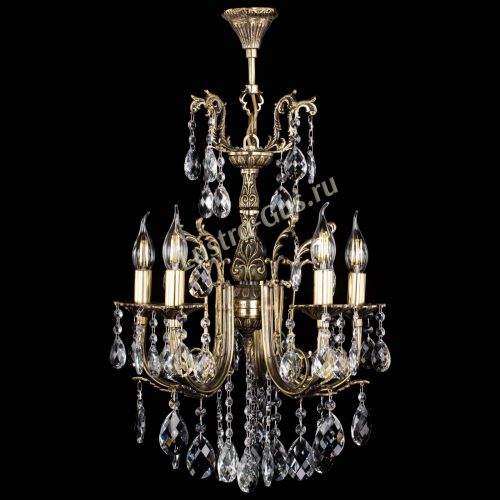 Люстра бронзовая Матильда №5/2 Баден в Ижевске Гусь Хрустальный