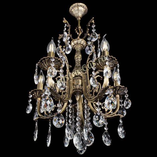 Люстра бронзовая Матильда №5/2 Баден в Ижевске Гусь Хрустальный