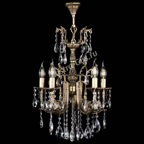 Люстра бронзовая Матильда №5/2 Журавлик в Ижевске Гусь Хрустальный