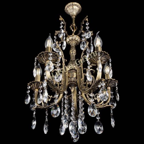 Люстра бронзовая Матильда №5/2 Журавлик в Ижевске Гусь Хрустальный