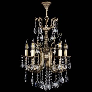 Бронзовая люстра Люстра бронзовая Матильда №5/2 Звездочка