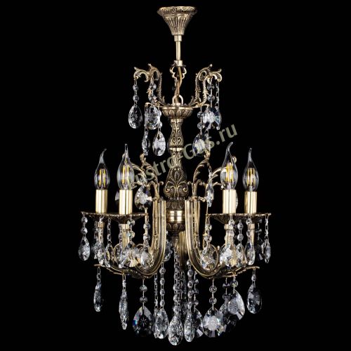 Люстра бронзовая Матильда №5/2 Звездочка в Ижевске Гусь Хрустальный