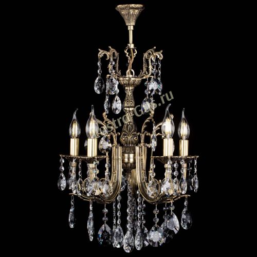 Люстра бронзовая Матильда №5/2 Звездочка в Ижевске Гусь Хрустальный