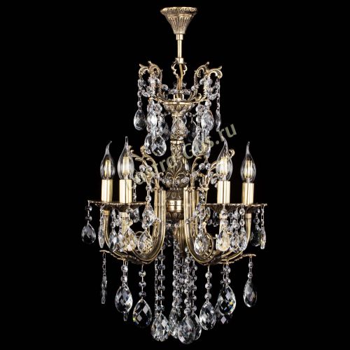 Люстра бронзовая Матильда №5/3 Баден в Ижевске Гусь Хрустальный