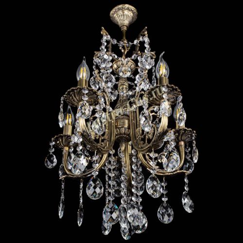 Люстра бронзовая Матильда №5/3 Баден в Ижевске Гусь Хрустальный