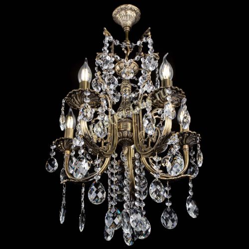 Люстра бронзовая Матильда №5/3 Баден в Ижевске Гусь Хрустальный