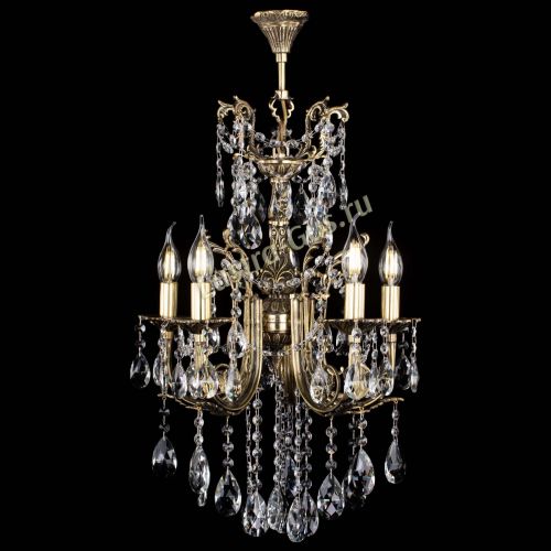 Люстра бронзовая Матильда №5/3 Журавлик в Ижевске Гусь Хрустальный