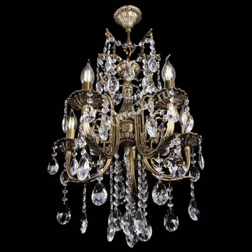 Люстра бронзовая Матильда №5/3 Журавлик в Ижевске Гусь Хрустальный