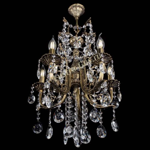 Люстра бронзовая Матильда №5/3 Звездочка в Ижевске Гусь Хрустальный