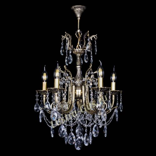 Люстра бронзовая Матильда №5 Баден в Ижевске Гусь Хрустальный