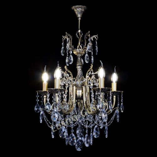 Люстра бронзовая Матильда №5 Баден в Ижевске Гусь Хрустальный