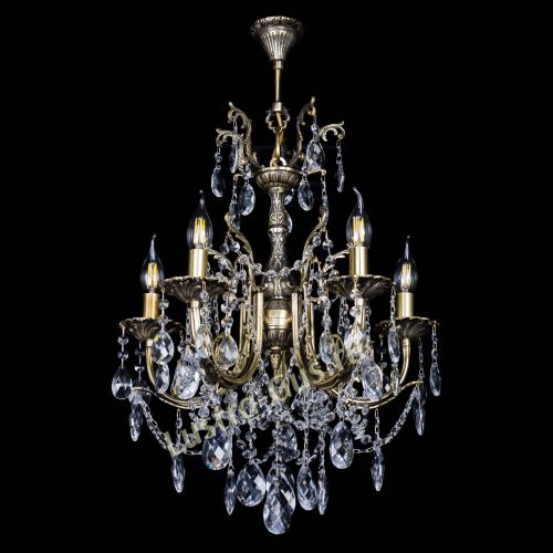 Люстра бронзовая Матильда №5 Баден в Ижевске Гусь Хрустальный