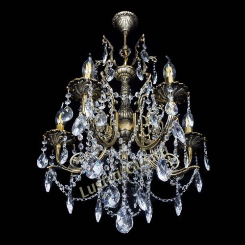 Люстра бронзовая Матильда №5 Баден в Ижевске Гусь Хрустальный